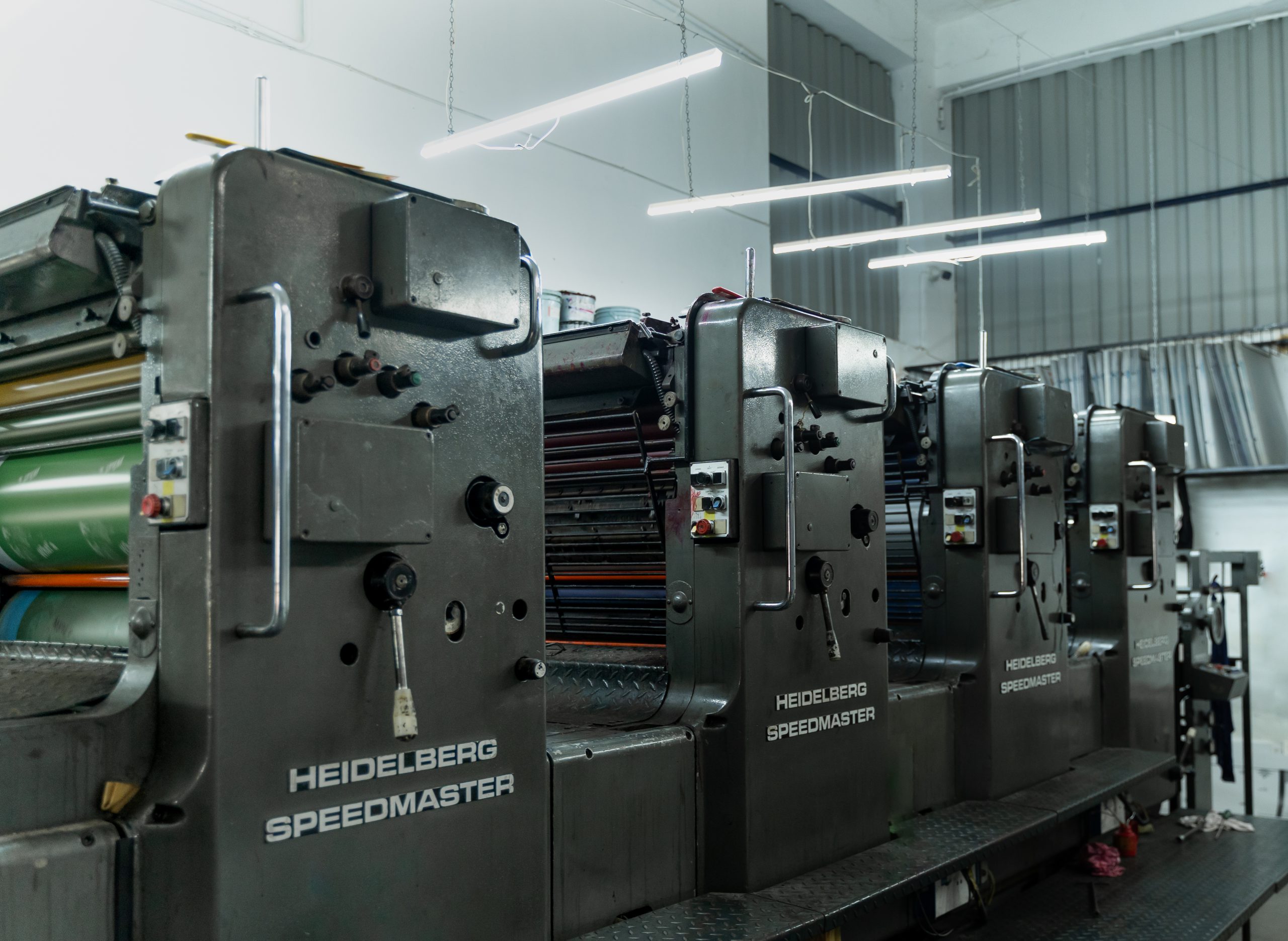 Heidelberg 4-Colour and 2-Colour Offset Presses 
